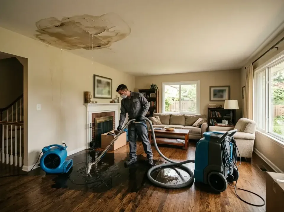 attic-pipe-burst-ceiling-drip-008 — frequently asked questions, Water Damage Restoration & Carpet Care in Roland, OK